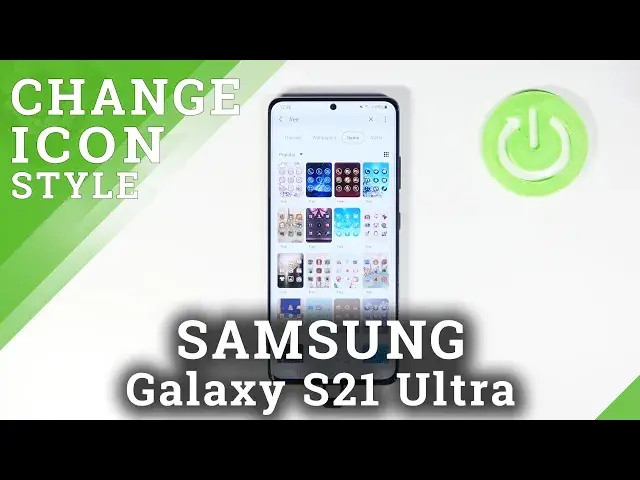 'Video thumbnail for How to Change Style of Icons on Samsung Galaxy S21 Ultra – Pick Look of Icons'