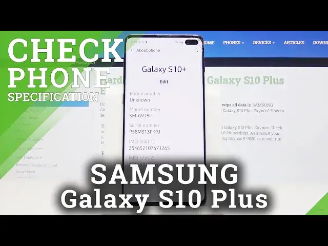 'Video thumbnail for How to Check Phone Specifications in SAMSUNG Galaxy S10 Plus – Find Phone Specs'