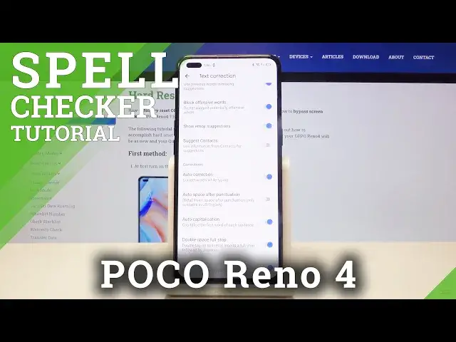Video thumbnail for How to Activate Spell Checker in OPPO Reno 4 – Enter Keyboard Options