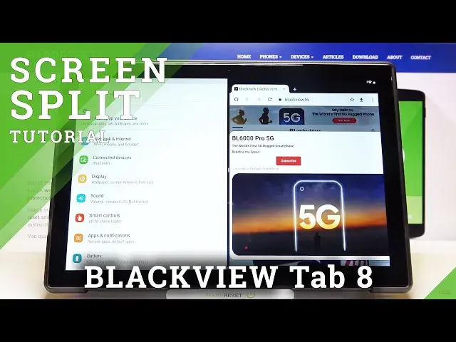 'Video thumbnail for Double Screen – Split Screen Option in BLACKVIEW Tab 8'