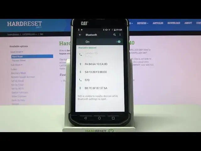 'Video thumbnail for How to Connect Bluetooth Device to CAT S40 – Bluetooth Connection'