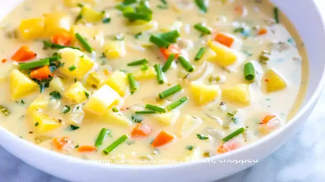 Video thumbnail for Potato soup recipe