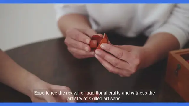 Video thumbnail for Revitalizing Ancient Handicrafts and Artisanal Skills