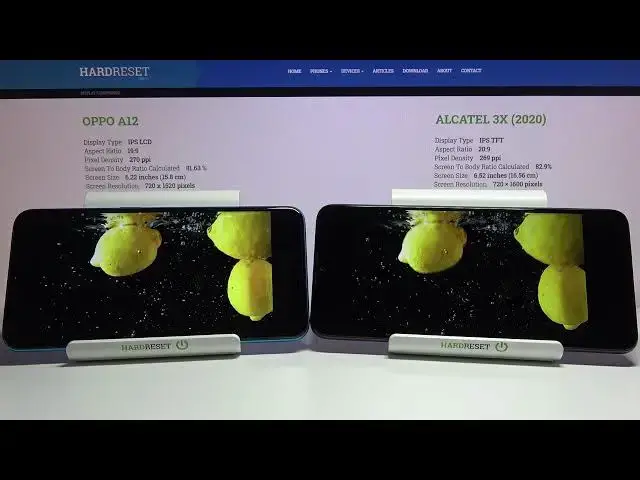Video thumbnail for Display Comparison OPPO A12 vs ALCATEL 3x 2020 - Screen Quality Test