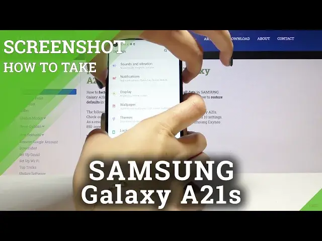 Video thumbnail for How to Take Screenshot in SAMSUNG Galaxy A21s - Screen Capture