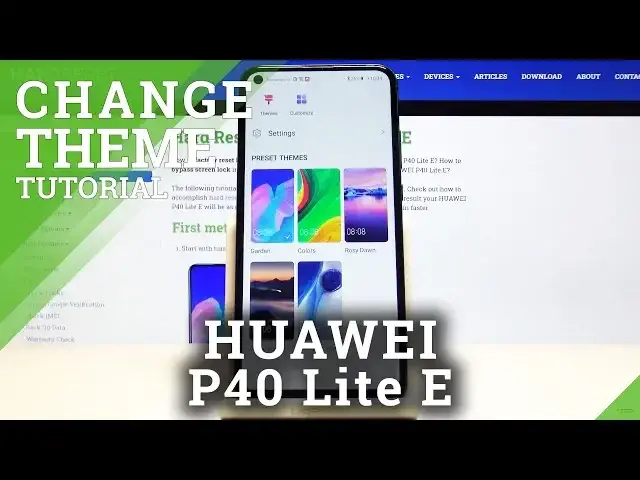 'Video thumbnail for How to Change Theme in HUAWEI P40 Lite E – Check Theme Options'