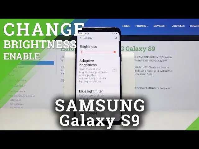 'Video thumbnail for How to Enable Auto Brightness in SAMSUNG Galaxy S9 – Screen Brightness'