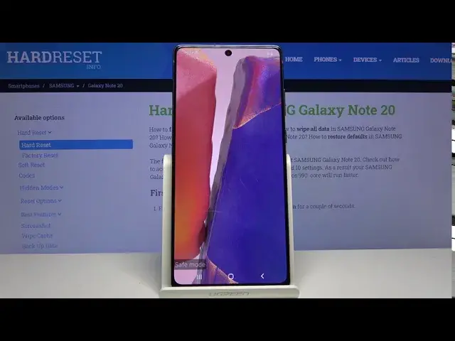 'Video thumbnail for How to Open Safe Mode in SAMSUNG Galaxy Note 20 – Disable Third-party Apps'