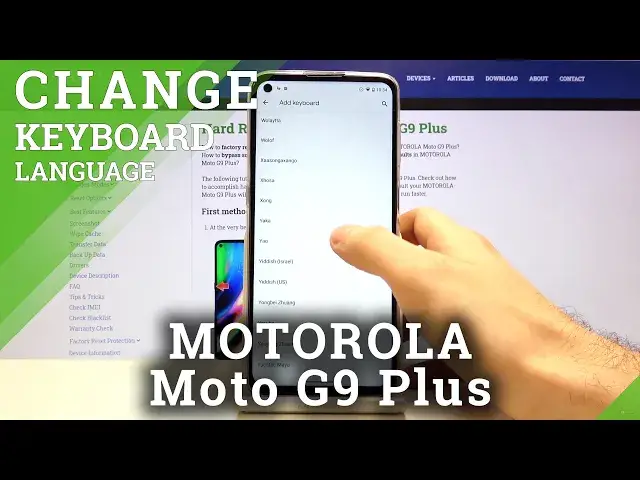 'Video thumbnail for How to Change Keyboard Language in Motorola Moto G9 Plus'