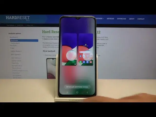 Video thumbnail for How to Change Wallpaper in SAMSUNG Galaxy A12s - Find Wallpaper Settings
