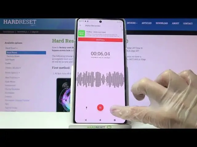 Video thumbnail for How to Use Motorola Edge 20 as Sound Recorder - Operate Voice Recorder