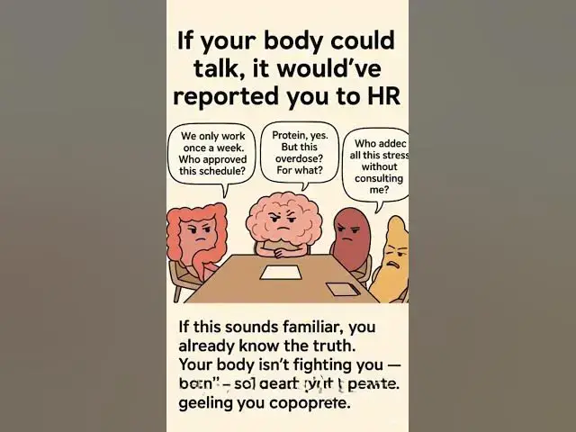 Video thumbnail for If your organs could vote you out of management, would you survive the election?