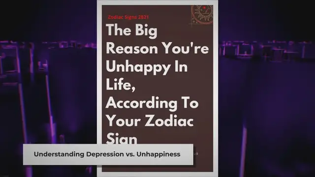 'Video thumbnail for The Big Reason You’re Unhappy In Life, According To Your Zodiac Sign'