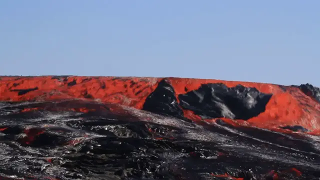 Video thumbnail for Erta Ale volcano - magma surge causes dramatic lava lake overflow