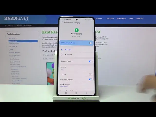 'Video thumbnail for How to Customize Voicemail Sounds in SAMSUNG Galaxy A51 – Voicemail Settings'
