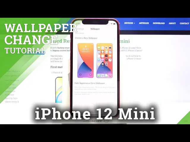 Video thumbnail for How to Change Wallpaper on iPhone 12 mini – Desktop Update