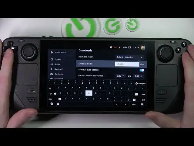 Video thumbnail for Steam Deck - How To Limit Download Speed