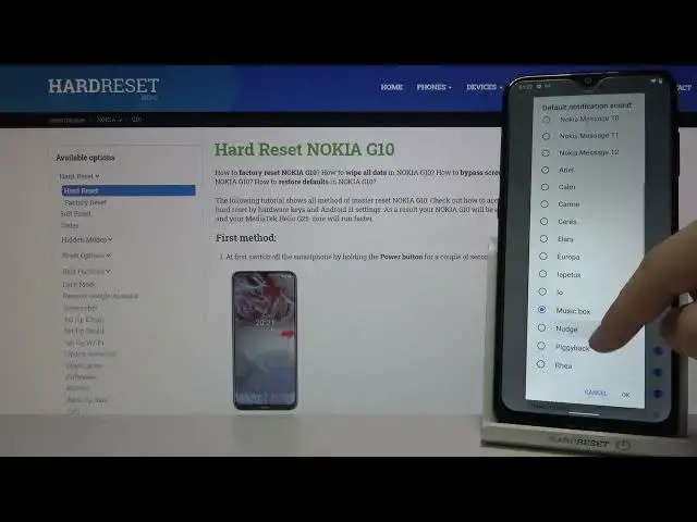 Video thumbnail for Message Tones of Nokia G10 – Full List Presentation