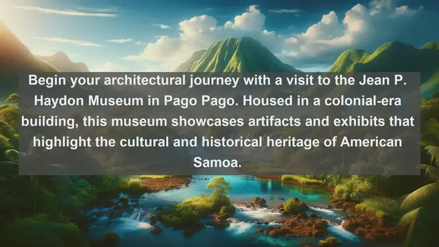 Video thumbnail for "Explore the Architectural Marvels of American Samoa: Top 10 Must-Visit Landmarks | Discover Polynesian Beauty"