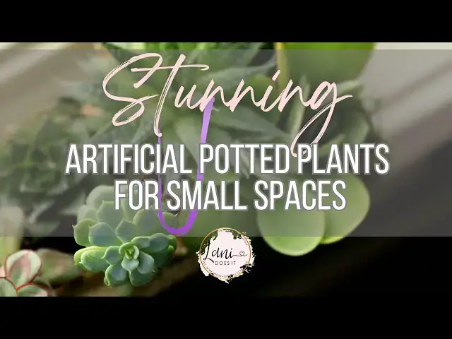 Video thumbnail for Stunning Artificial Potted Plants for Small Spaces