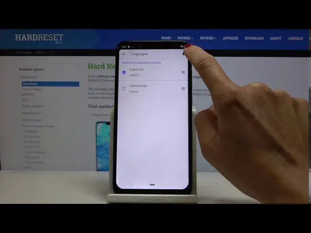 Video thumbnail for How to Change Keyboard Language in NOKIA 8.1 – Find Keyboard Dictionary