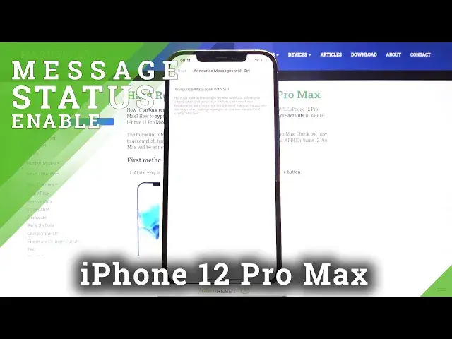 'Video thumbnail for How to Announce Messages with Siri on iPhone 12 Pro Max'