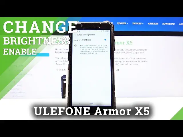Video thumbnail for How to Activate Auto Brightness in ULEFONE Armor X5 – Change Brightness Settings