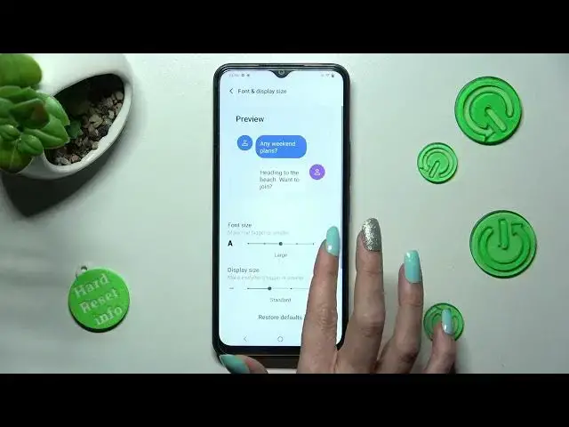 'Video thumbnail for Change Font Size on VIVO Y22S - Display Settings and Text Size on Phone'