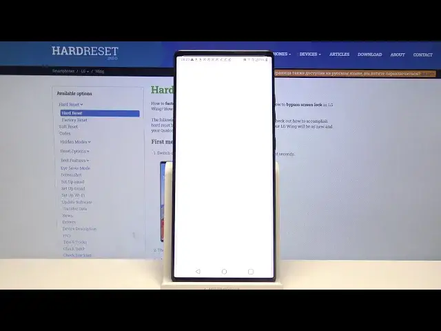 Video thumbnail for How to Open LG Wing Specifications – Device Info