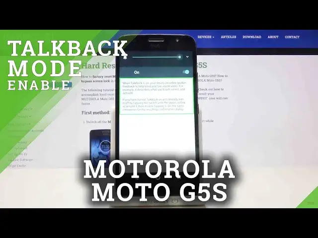 'Video thumbnail for How to Enable Talkback Mode in MOTOROLA Moto G5S – Find Screen Reader'