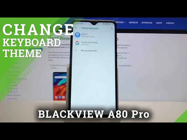 Video thumbnail for How to Set Up Keyboard Theme in Blackview A80 Pro - Access Keyboard Settings