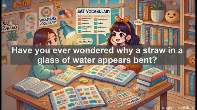 Video thumbnail for 5000 Must Know SAT Vocabulary - SAT Vocabulary: Understanding 'Refract' and Its Real-World Applications