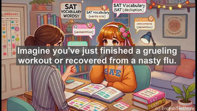 Video thumbnail for 5000 Must Know SAT Vocabulary - Recuperate: Mastering the Art of Recovery