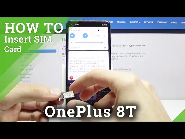 Video thumbnail for How to Insert SIM Card in OnePlus 8T – Nano SIM Installation