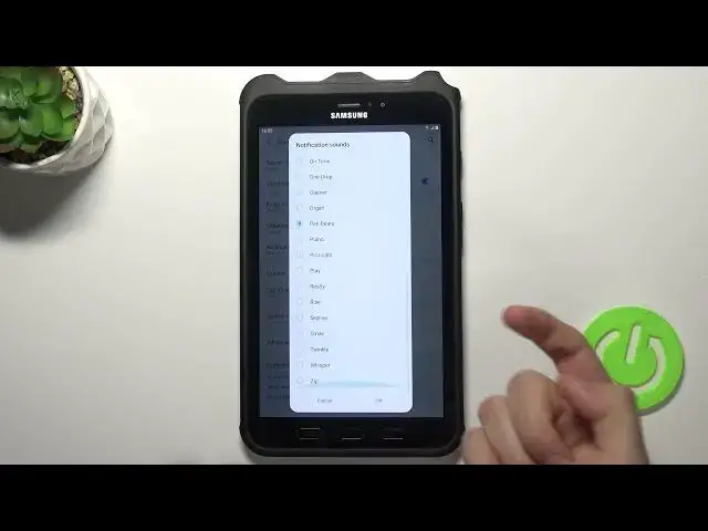 'Video thumbnail for How to Change Notification Sound on SAMSUNG Galaxy Tab Active2 - Sound Settings'