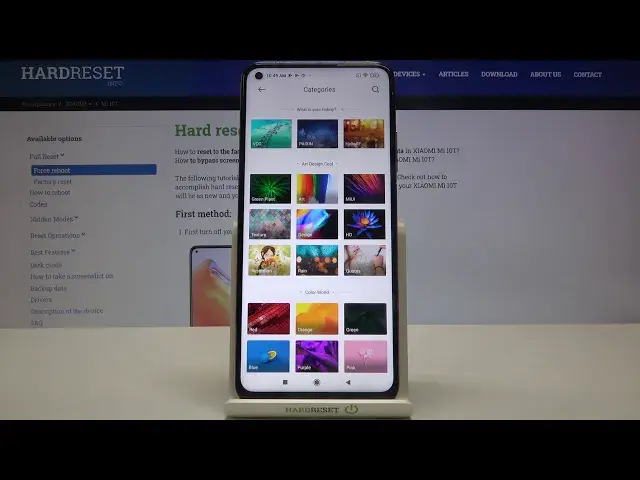 'Video thumbnail for How to Set Up Home Screen Photo in Xiaomi Mi 10T - Change Wallpaper'
