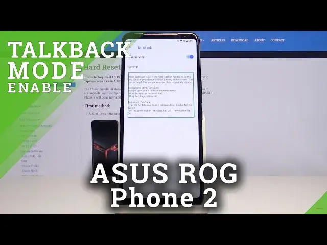 Video thumbnail for How to Enable Talkback in ASUS ROG Phone 2 - Activate / Deactivate TALKBACK