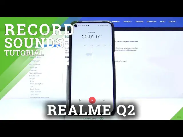 'Video thumbnail for How to Record Sounds on REALME Q2 – Voice Recorder'