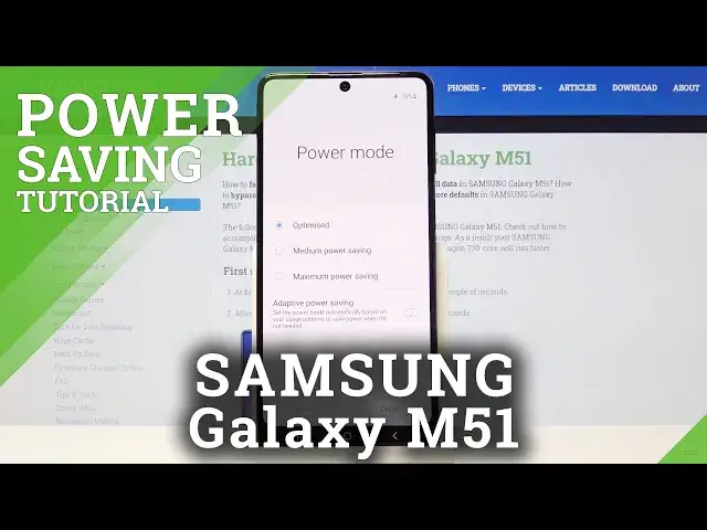 'Video thumbnail for How to Use Power Saving Mode in SAMSUNG Galaxy M51 – Extend Battery Life'