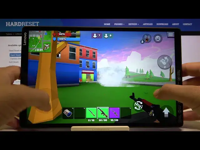 Video thumbnail for PIXEL’S Unknown Battle Ground on LENOVO Tab M10 - Gaming Quality Test