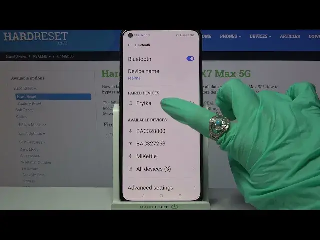 'Video thumbnail for Link Devices and Use Bluetooth Connection - REALME X7 Max'