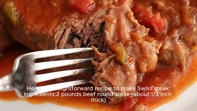 Video thumbnail for Swiss steak recipe