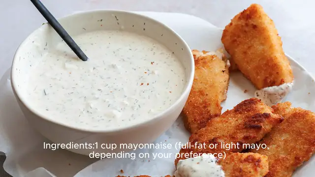 Video thumbnail for Tartar sauce recipe