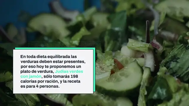 Video thumbnail for Judías verdes con jamón