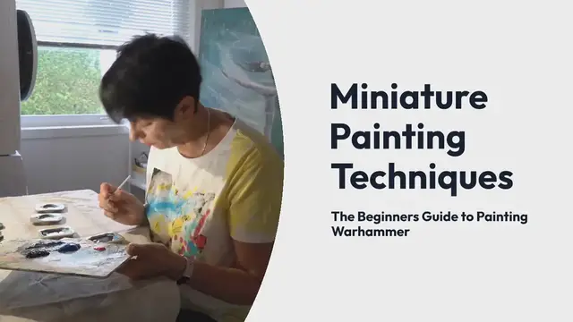 Video thumbnail for Miniature Painting Techniques: Discover the 5 Secrets to Stunning Warhammer Miniatures for Novice Painters