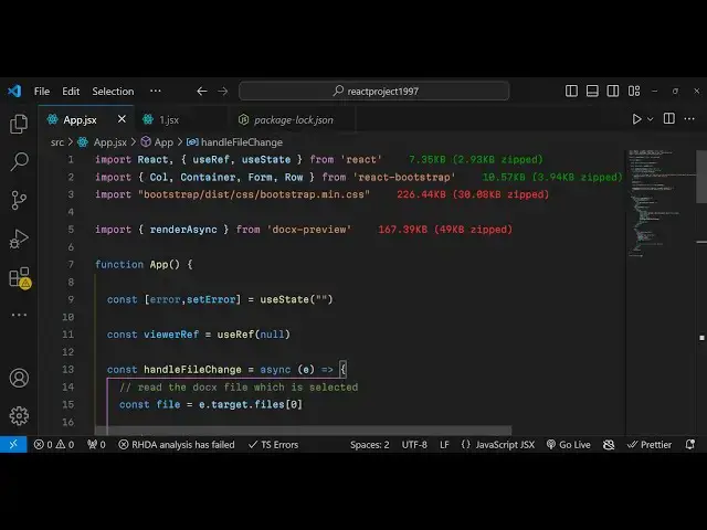 Video thumbnail for Build a React.js Word DOCX Viewer in Browser Using docx-preview Library in Javascript