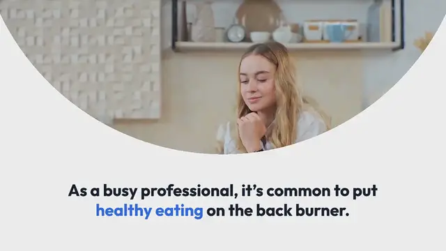 Video thumbnail for Meal Prep Made Easy: Healthy Eating for Busy Lives