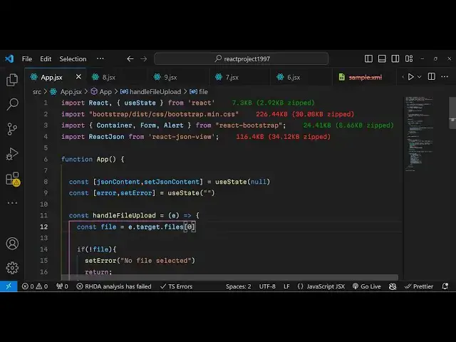 Video thumbnail for Build a React.js JSON Viewer & Editor App to Render JSON Using react-json-view Library in Browser