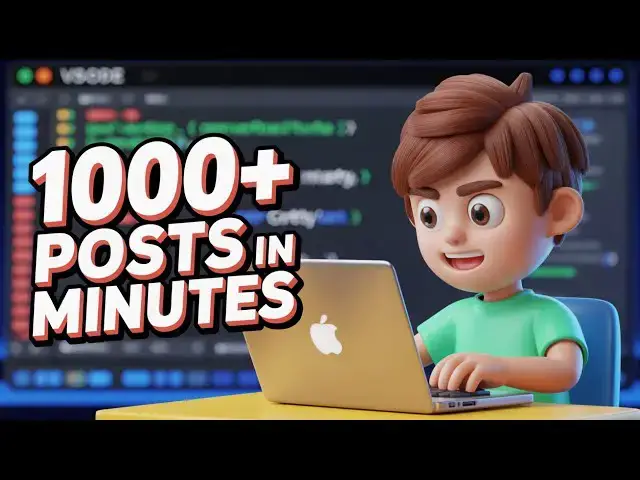 Video thumbnail for Download 1000+ Instagram & Twitter Posts in Minutes | Automated Node.js Express Downloader Tutorial