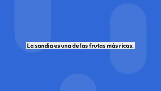 Video thumbnail for Sandia para colorear